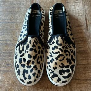 Leopard Keds for Kate Spade Slip Ons